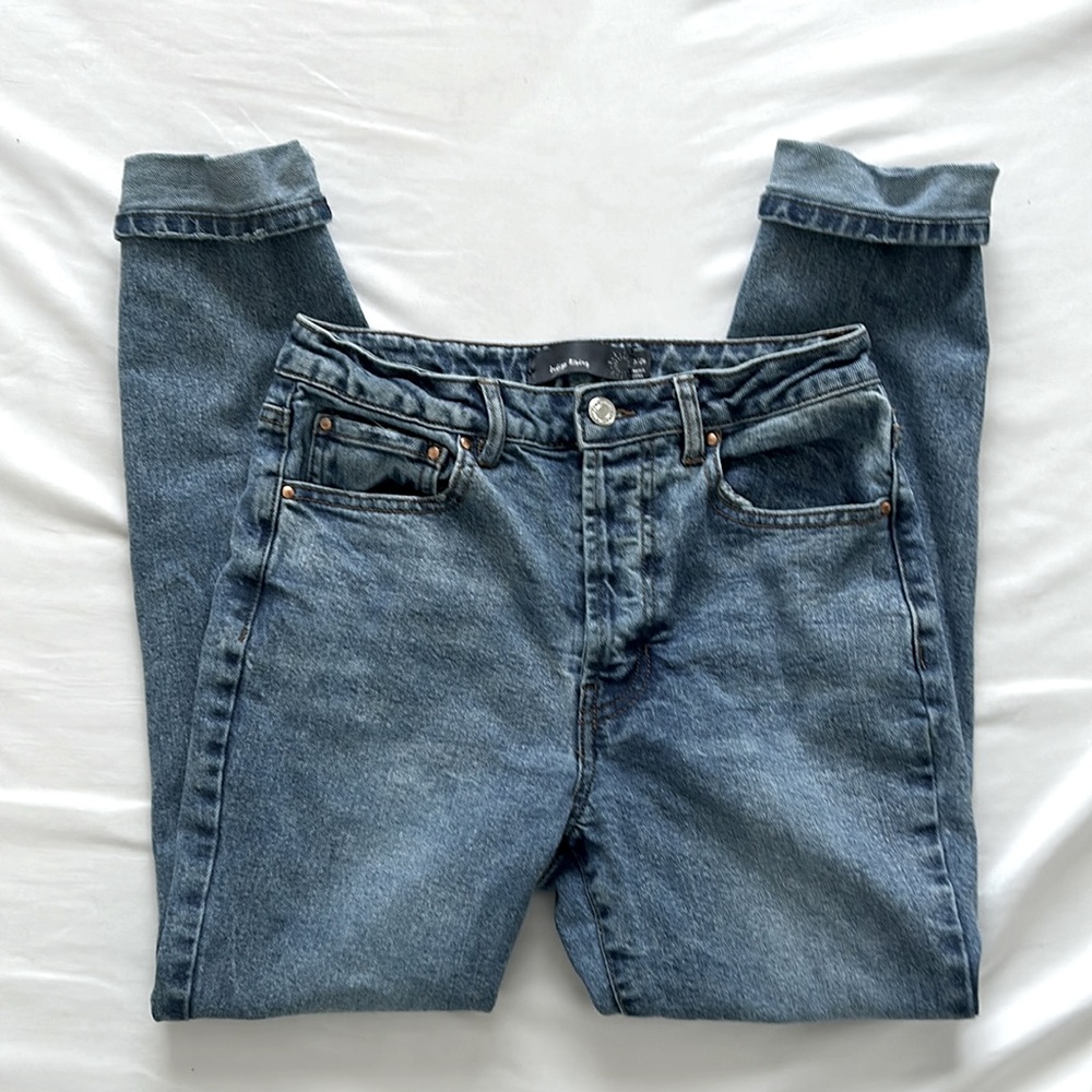 Boyfriend jeans, blue denim, perfect condition!